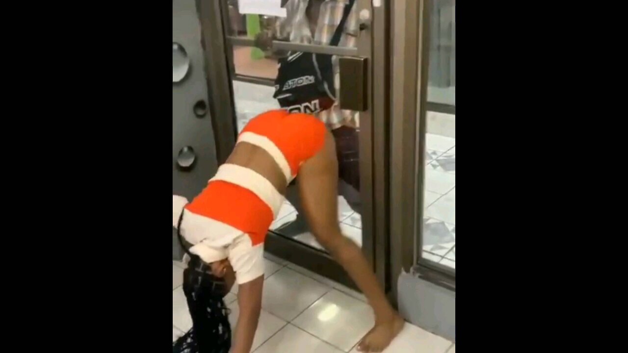 Funny video must watch dance video girl Bend over in front a man watch to see what happens