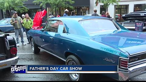 Downtown Boise Father's Day car show