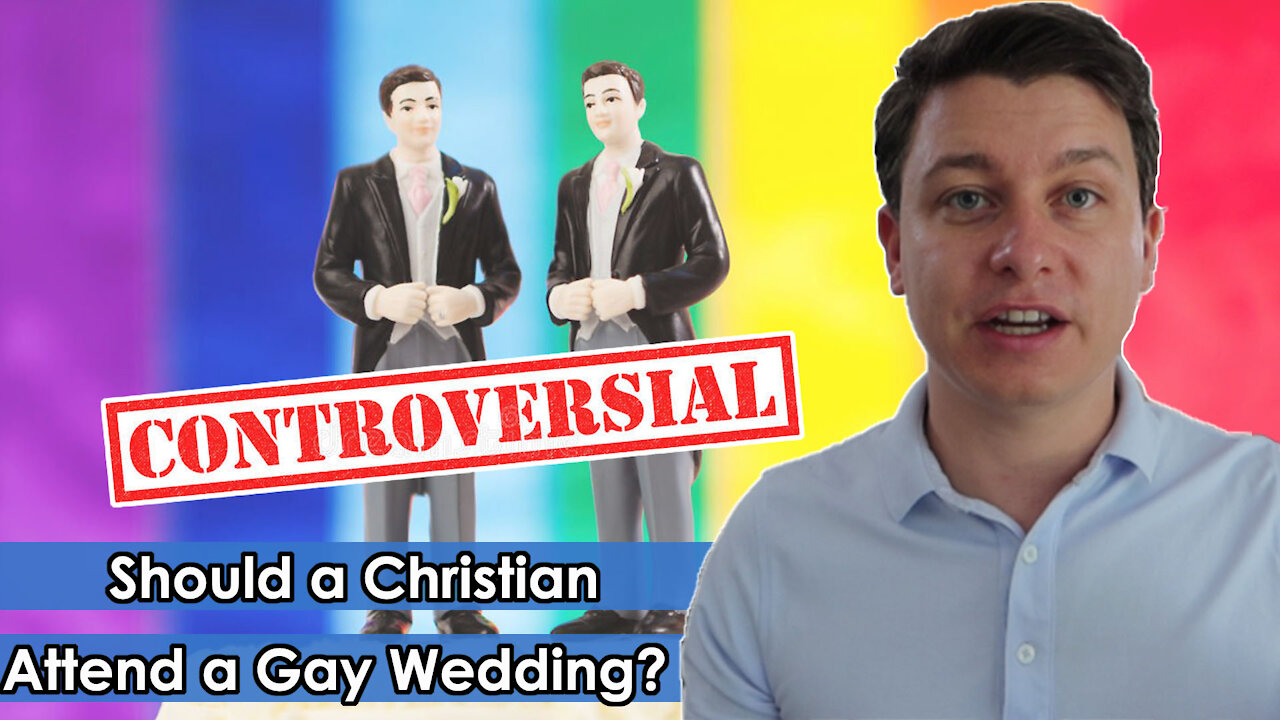 Should a Christian Attend a GAY WEDDING?