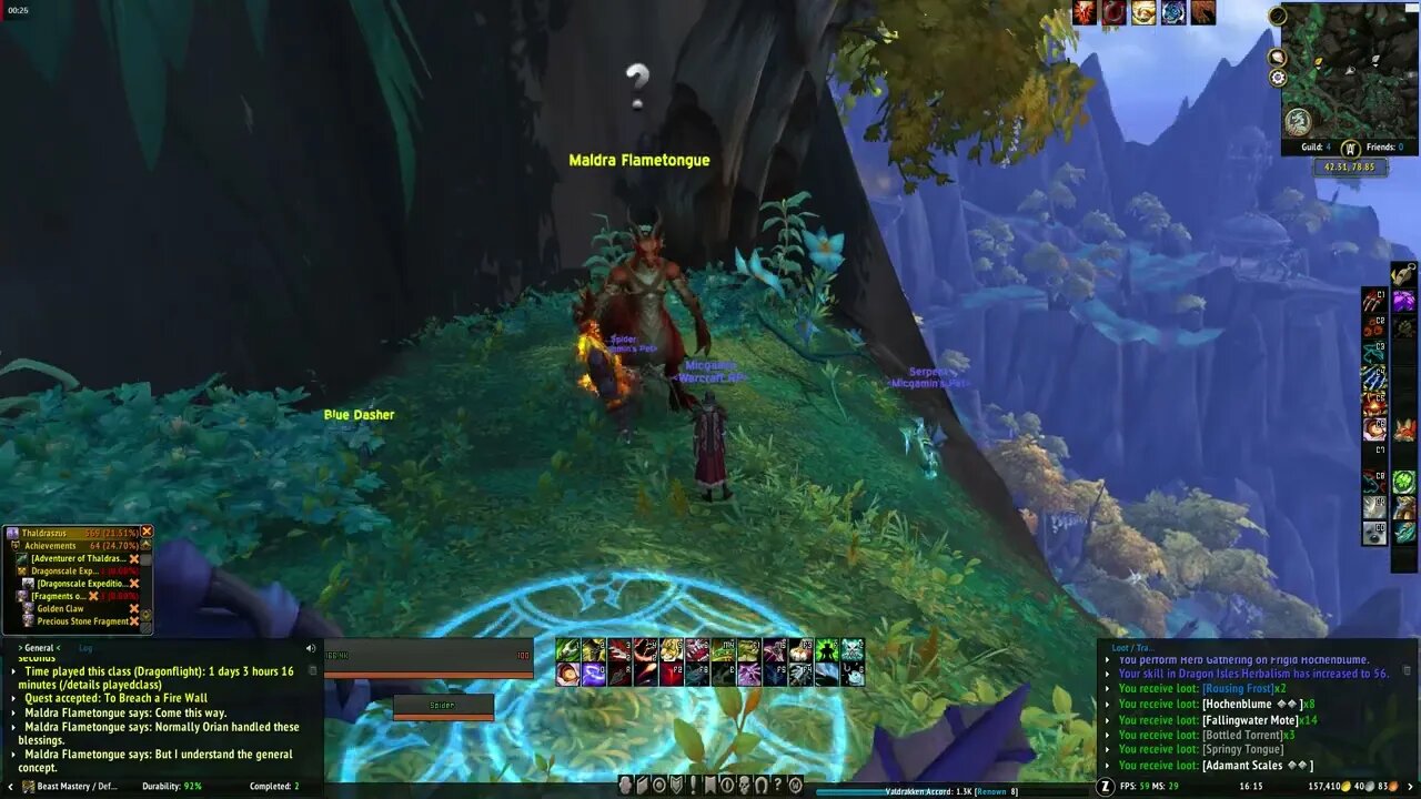 World of Warcraft Dragonflight To Breach a Fire Wall