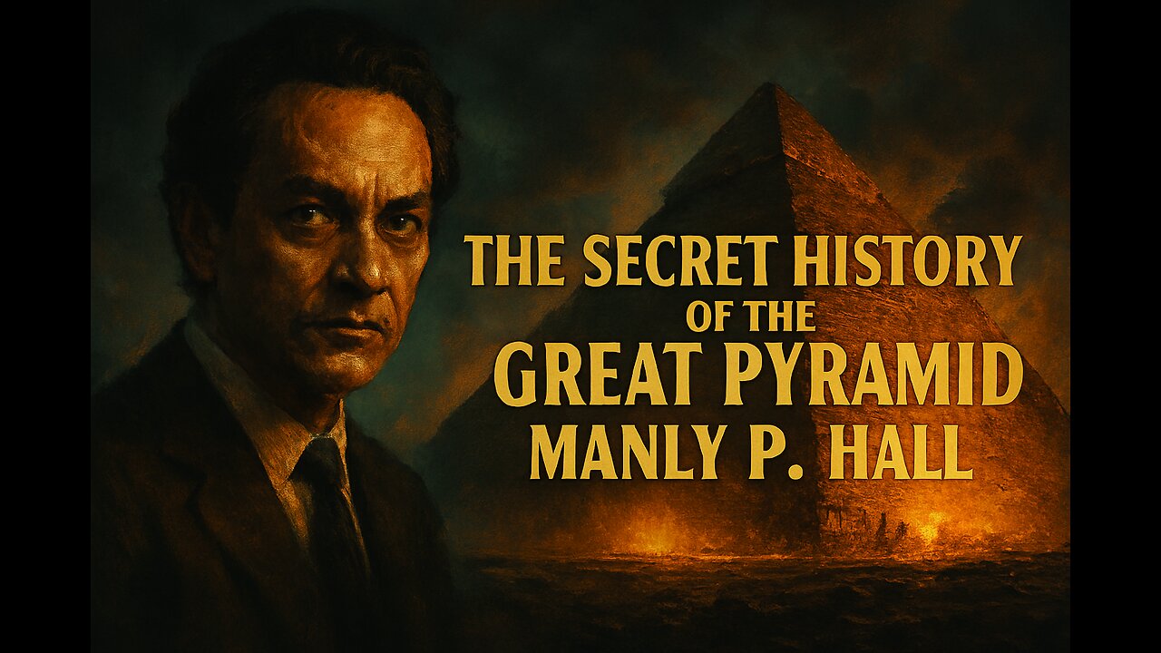 The Secret History of the Great Pyramid: Manly P. Hall Explained