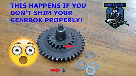 The importance of correct shimming in your AEG gearbox!!