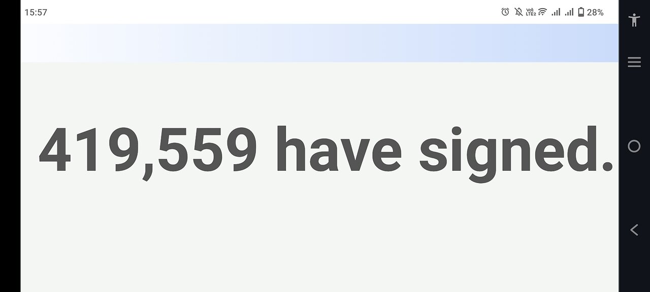 400K PLUS SAID NO TO WHO
