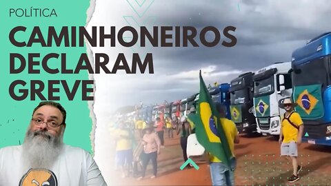 CAMINHONEIROS declaram GREVE por TEMPO INDETERMINADO contra DECISÃO de BLOQUEIO de CONTAS do XANDÃO