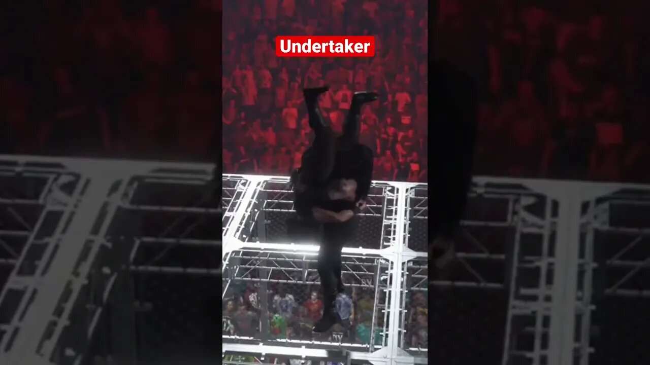 🤯😂😱Undertaker OMG Tombstone Piledriver Vs. Mankind Hell In A Cell #wwe #wrestling #undertaker