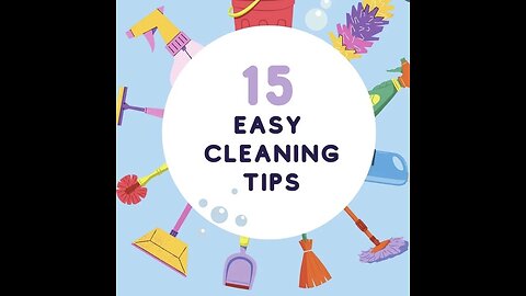 Cleaning tips