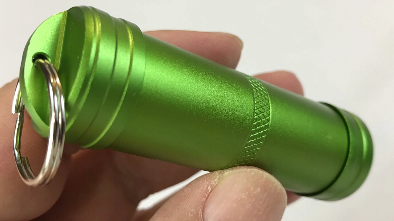 Green Aluminum Waterproof EDC Pill Match Case Container Gear by ALTTIMERY review