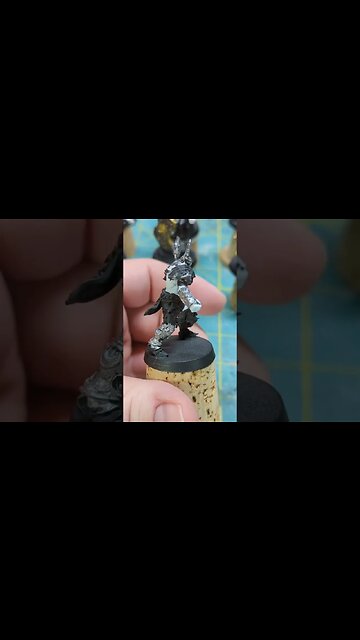 Warrior Painting update! Slowly coming together... #3dprinting #miniaturepainting #warhammer