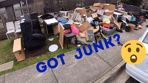 Street Scrapping quick run around for e waste