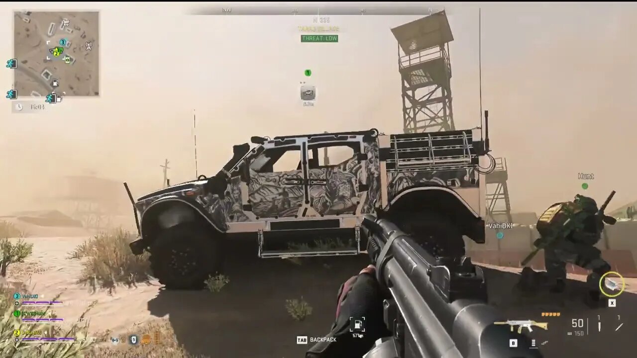 DMZ w/Hunt and Vahi