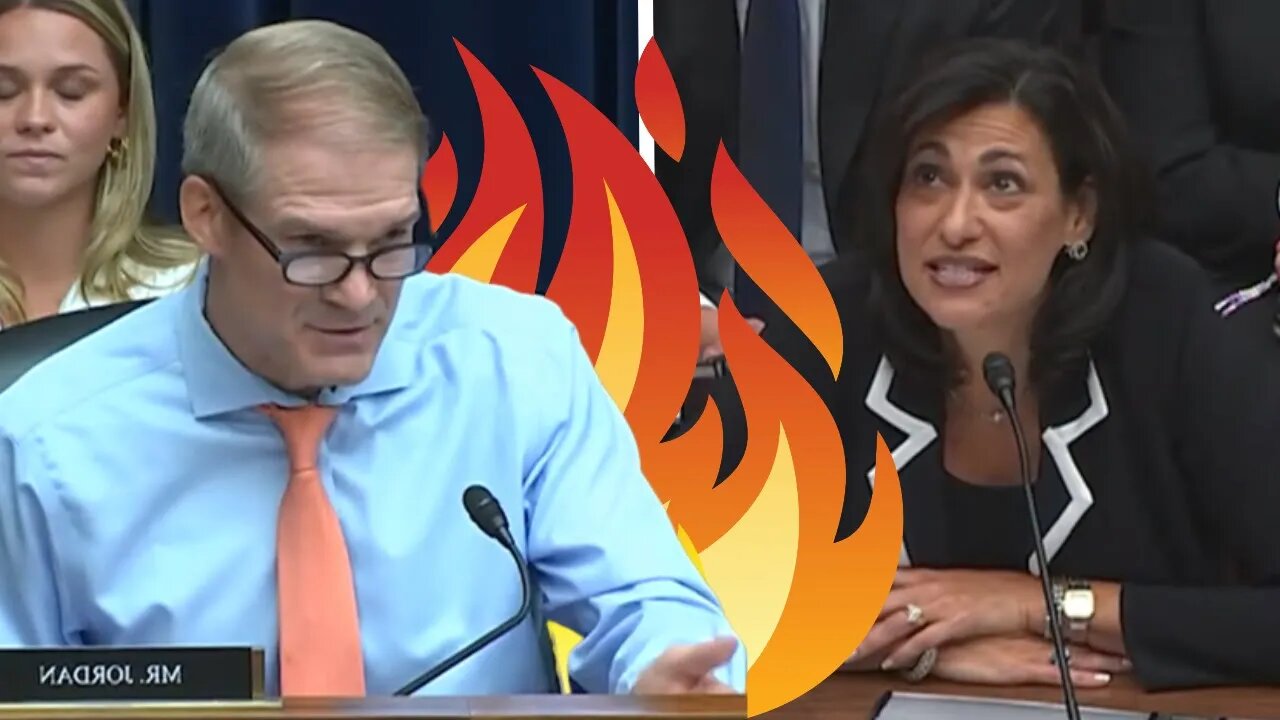 Jim Jordan TORCHES CDC Director for Her LIES