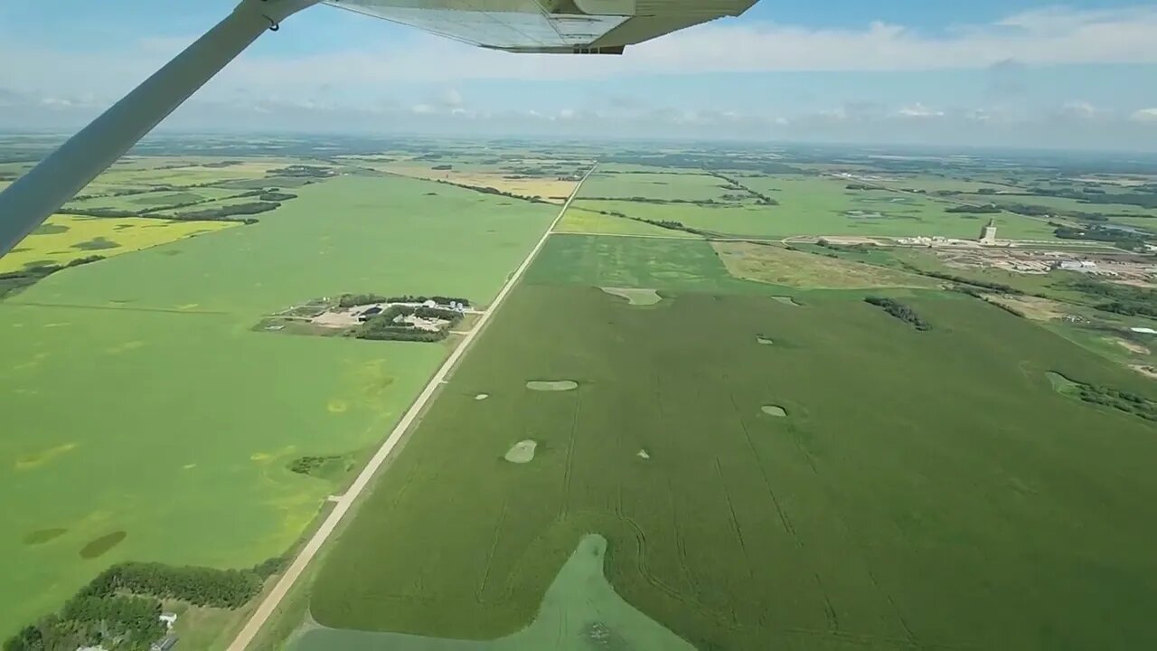 first time in the air in a cesna 172