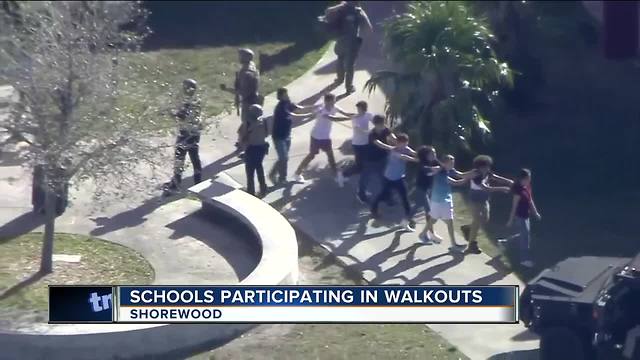 Local high schools participating in walkouts