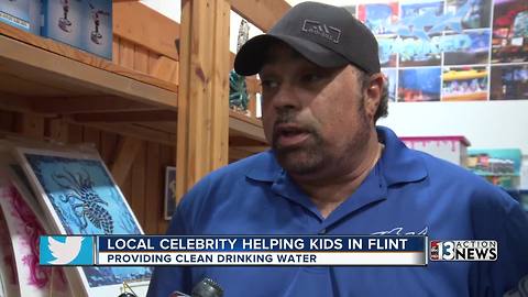 'Tanked' star hopes to help students in Flint, Mich. with his water filters