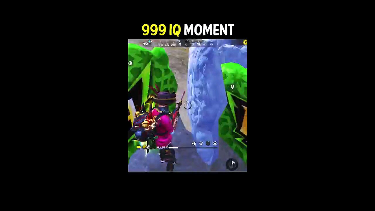 999 iq moment on free fire