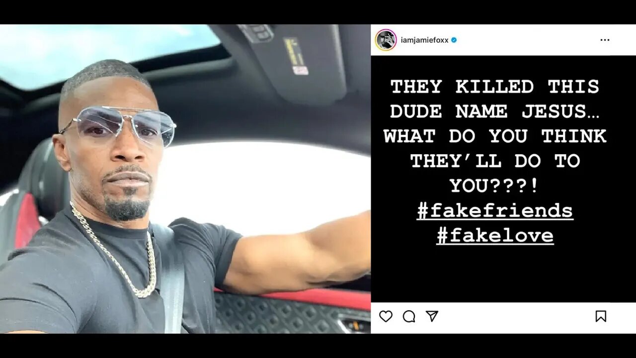 Jamie Foxx Quickly Apologizes After Perceived Antisemitism, Another Pro-Black Hollyweirdo Humbled