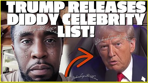 Diddy Hollywood Celebrity List EXPOSED By Donald Trump