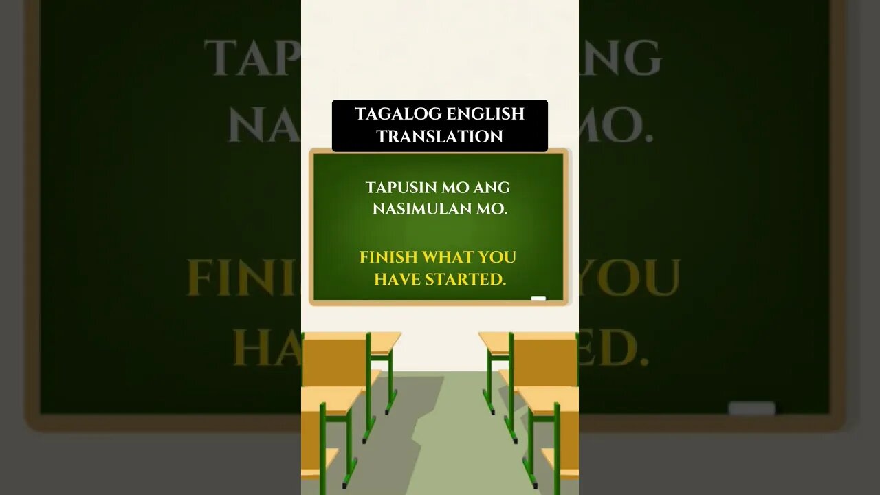 Lesson #24 Tagalog English Translation Daily use English vocabulary #englishtranslation #educational