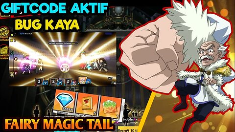 GIFTCODE AKTIF - BUG GIFTCODE 200K DIAMOND PANEN GACHA SS: FAIRY MAGIC TAIL: POWER AWAKEN