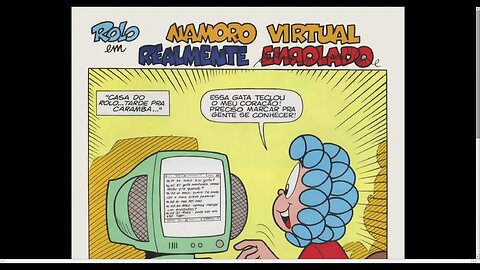 Rolo Em Namoro Virtual Realmente Enrolado [Pause o Vídeo Caso Não Consiga Ler]