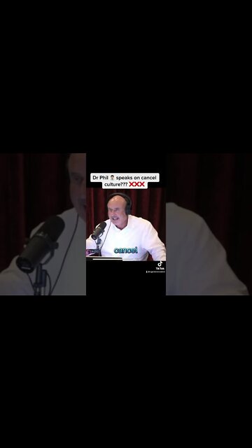 Dr Phil speaks about cancel culture