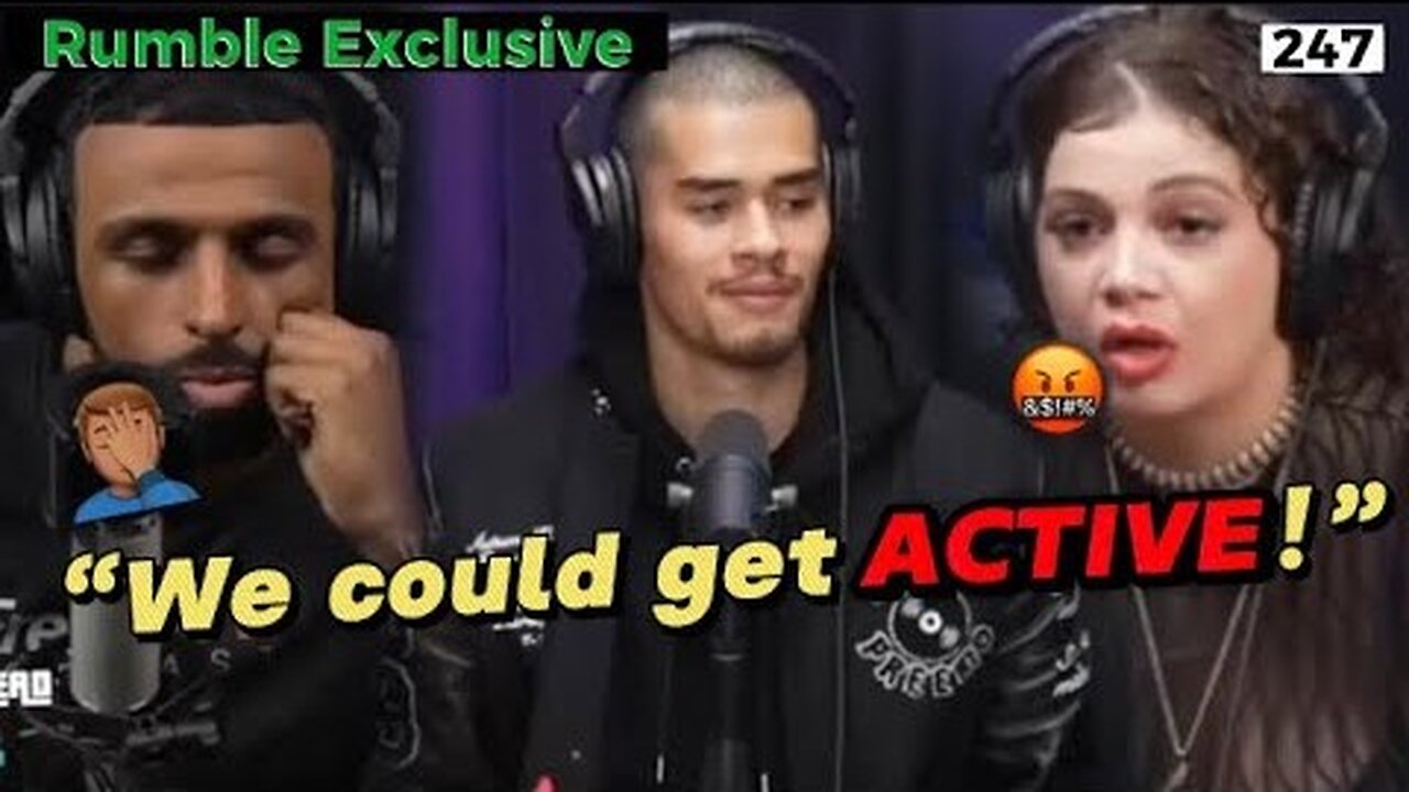 Triggered Girl Starts Panel CATFIGHT!