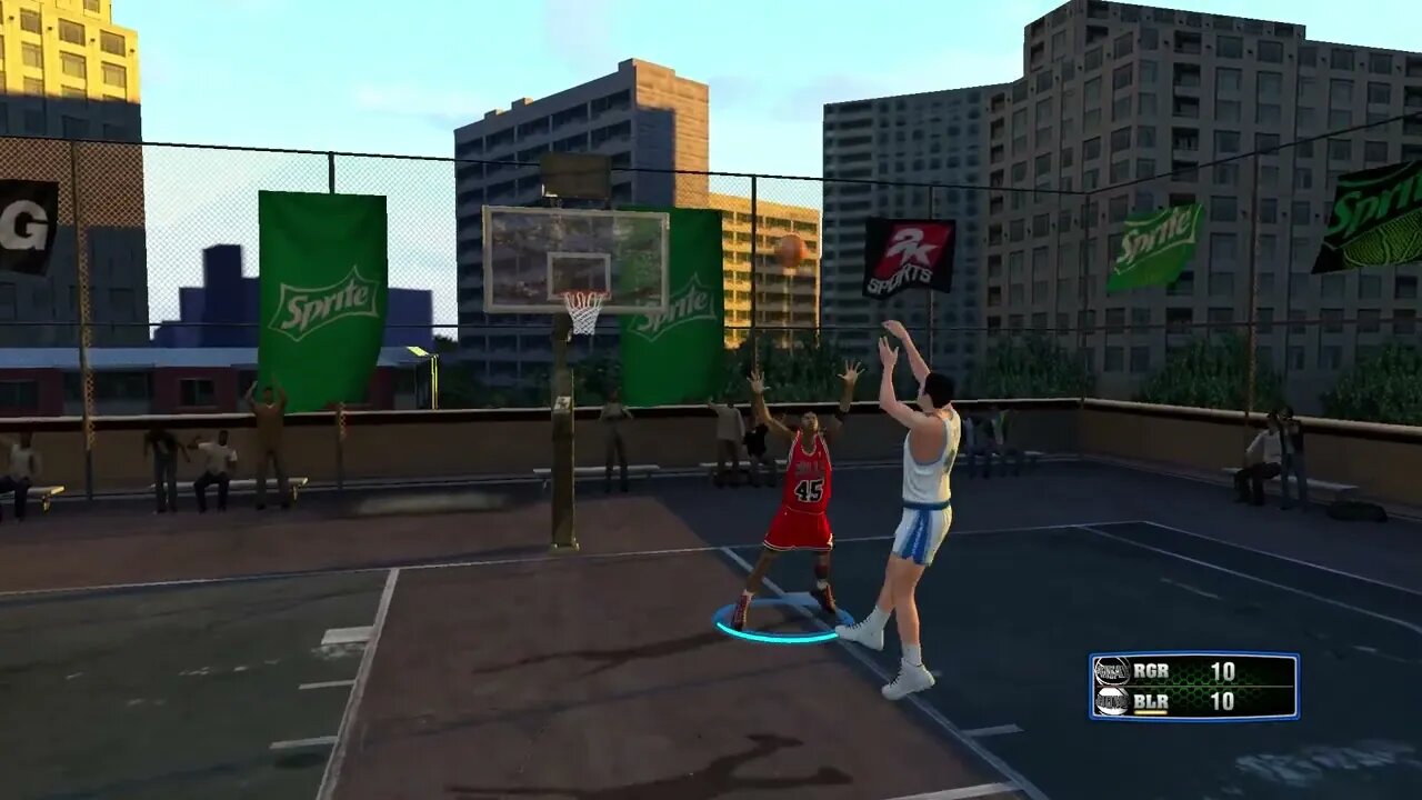 One on One: #45 Michael Jordan vs Jerry West II