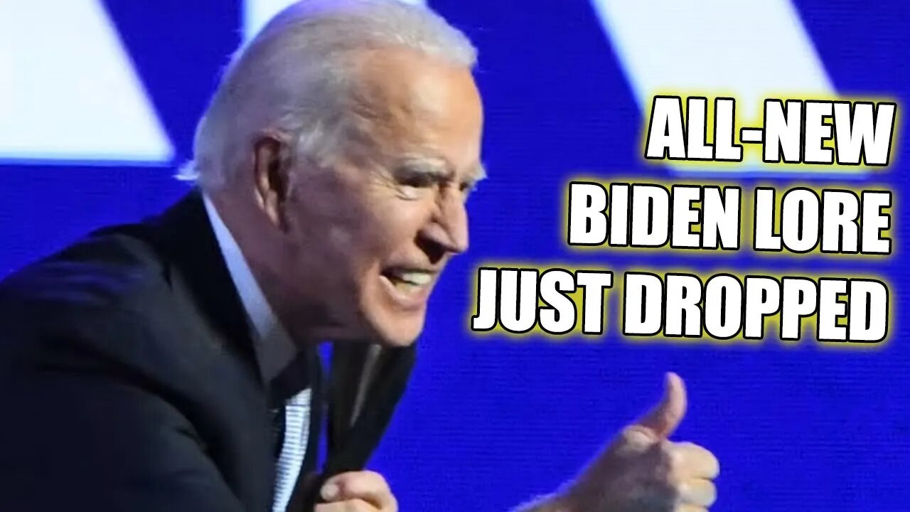 At this point, Biden's got MORE origin stories than the Joker...WTF?