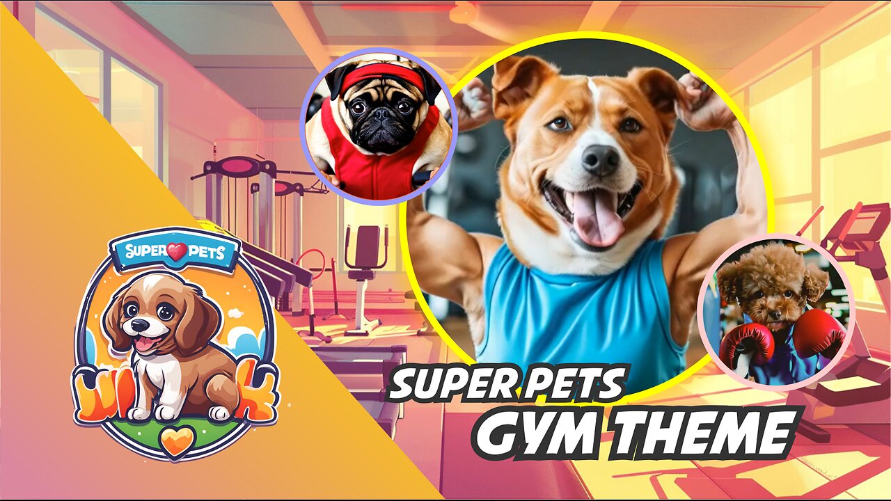 Super Pets: Gym Theme