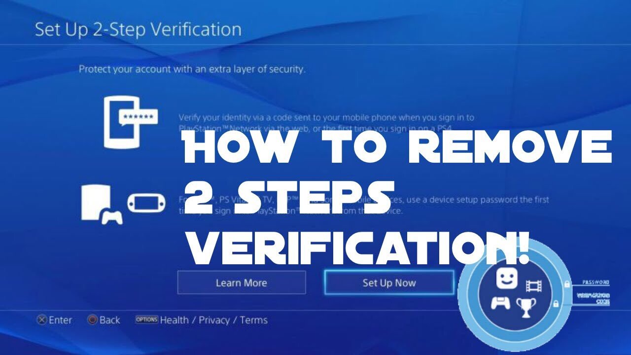 How to remove Playstation 2 steps verification