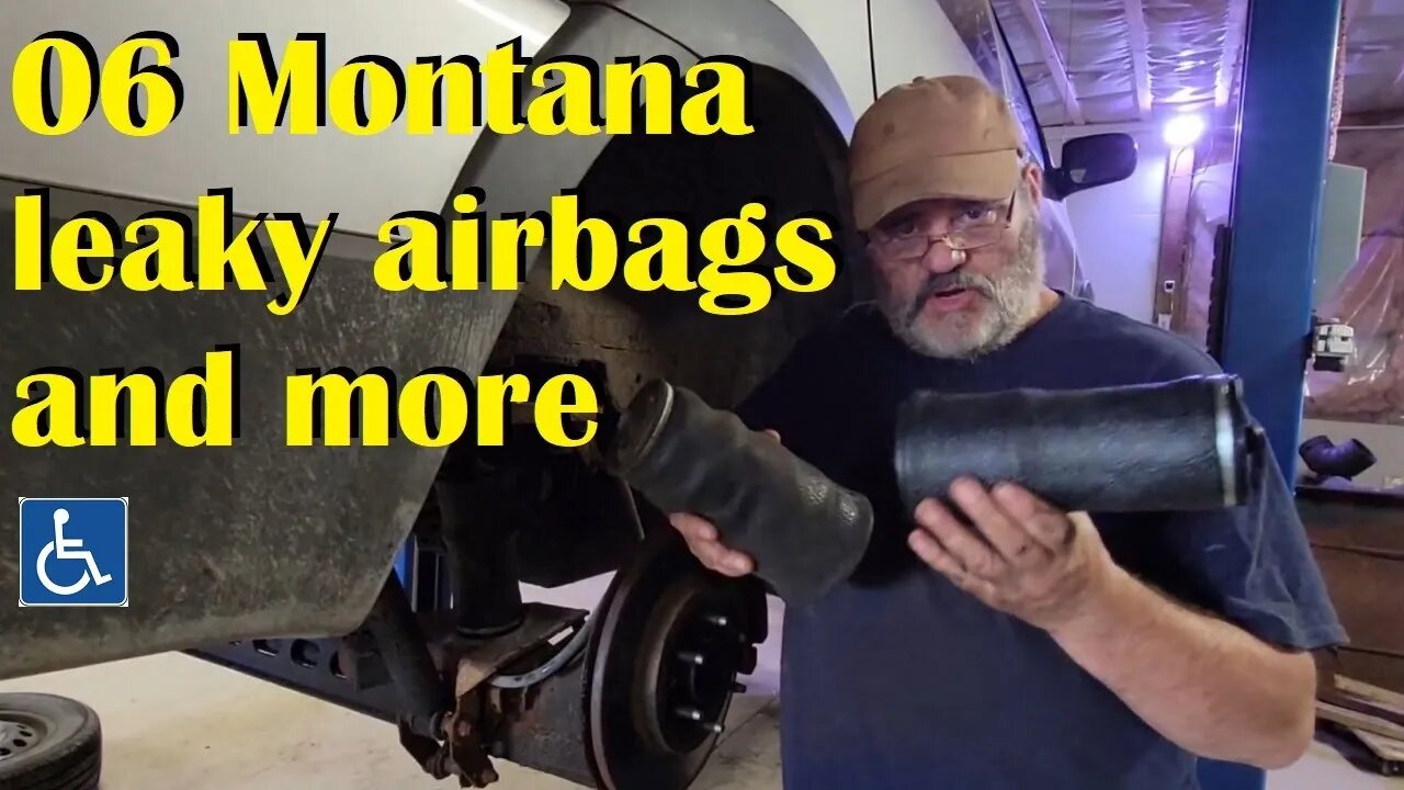 Pontiac Montana Wheelchair Van With Leaky Airbags