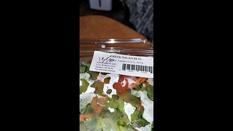 2nd Eating Greek Salad, Super Greenland, Dbn Hgts, MI, 12/7/24