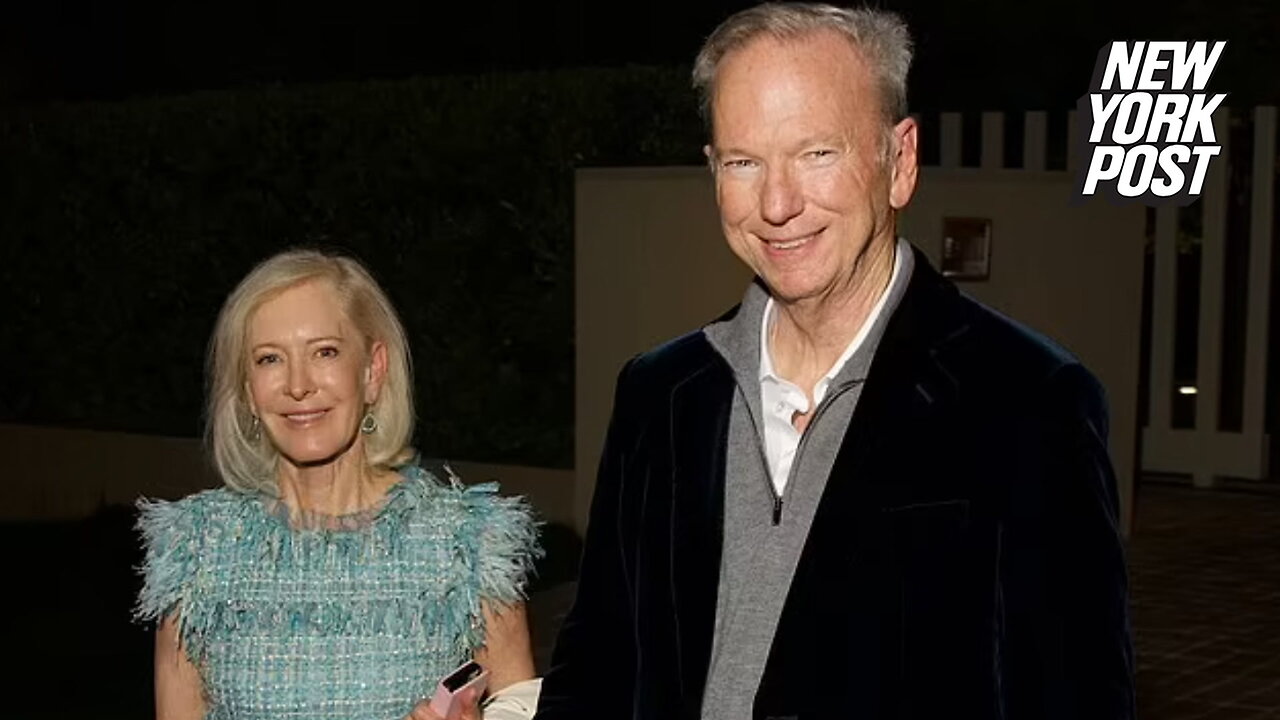 NYC's former 'hottest bachelor' Eric Schmidt, 69, spotted with wife — after plowing $100M into 30-year-old girlfriend's company