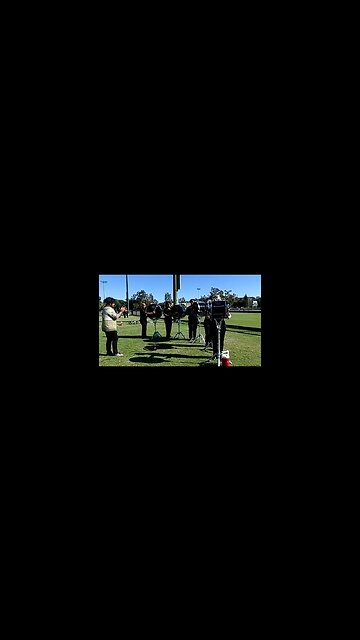 DCI Bassline warm up at Stanford 2023