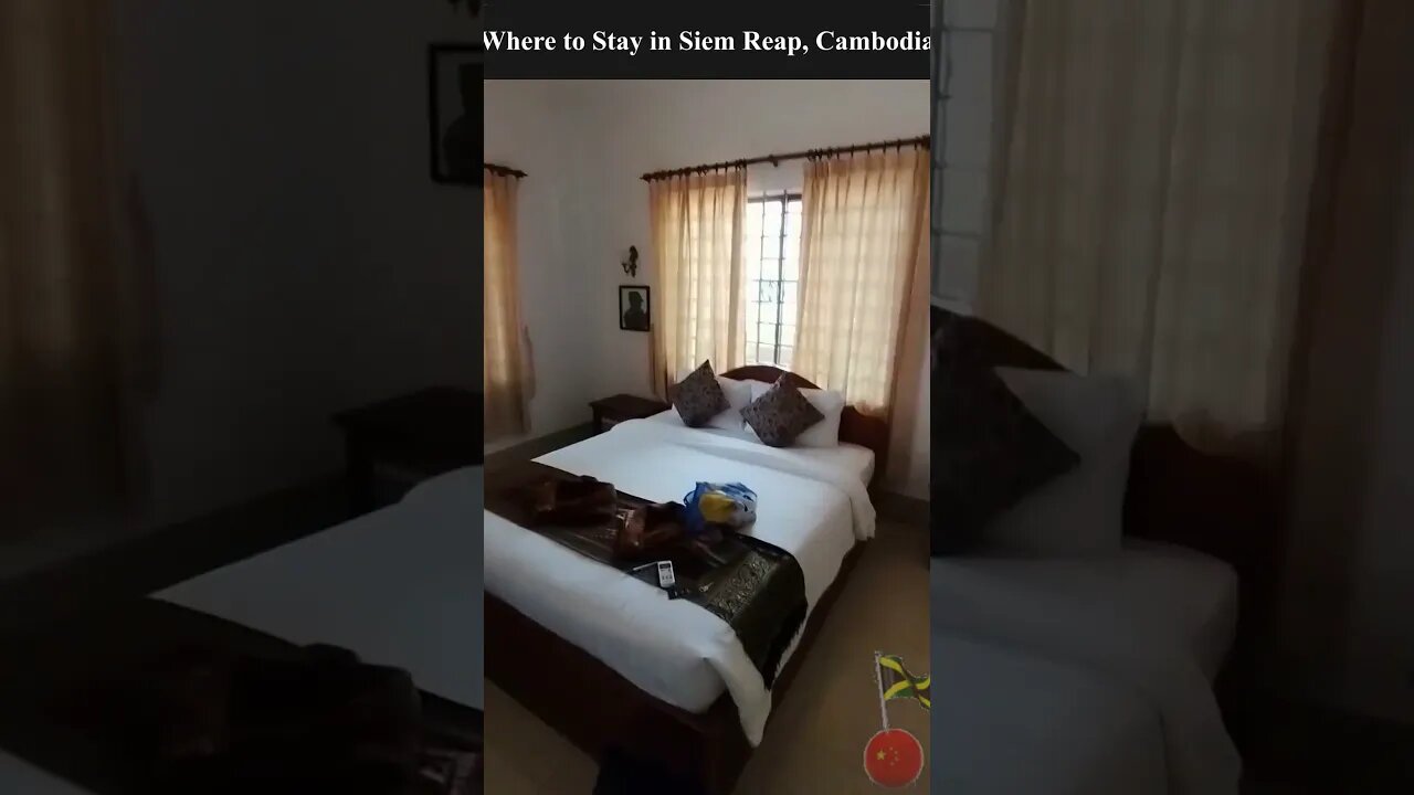 What you can get for $18USD per night in Siem Reap, Cambodia @JamaicaninChina