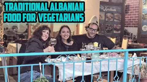 Traditional Albanian Food For Vegetarians 🇦🇱 Southern Albania Road Trip Part 14