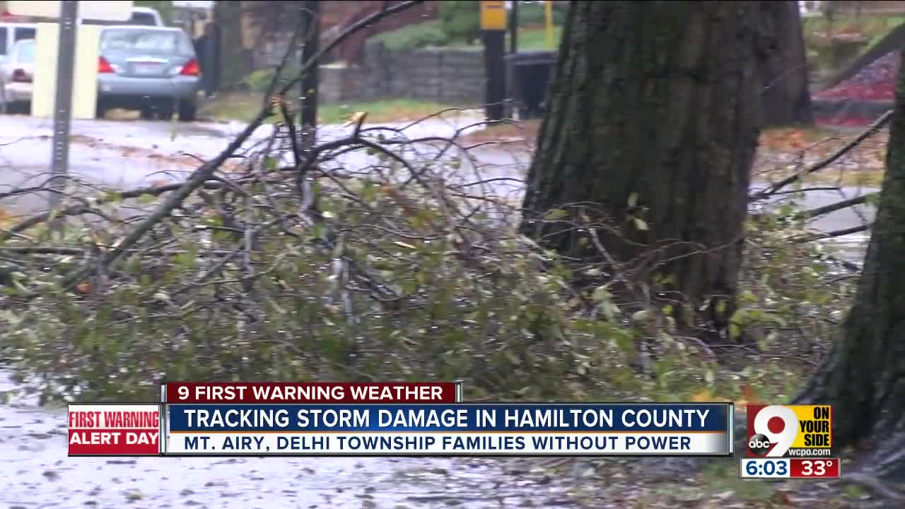 Tracking storm damage in Hamilton County