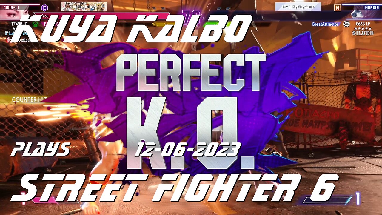 Kuya Kalbo plays Chun Li Street Fighter 6 as Puyat 12-06-2023