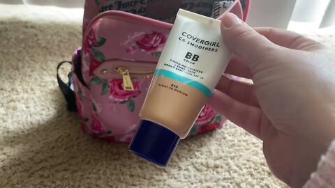 What Is Inside My Bag - The Juicy Couture Backpack Rose 🌹 Purse