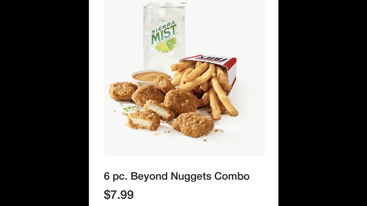 KFC Beyond Chicken Nuggets