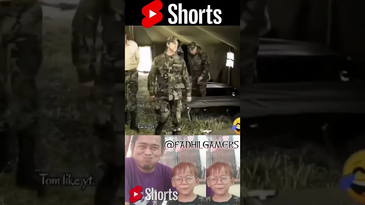 SiBocil jadi Korban Tahan Tawa Part 1 #shorts #funny #memes