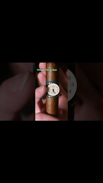 A Cigar That Tells Time?! #cigar #cigars #luxury #unique