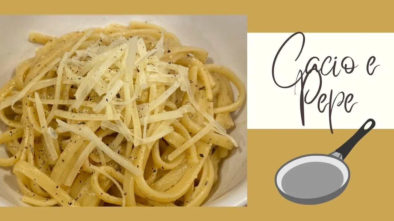 One Pot Cacio e Pepe