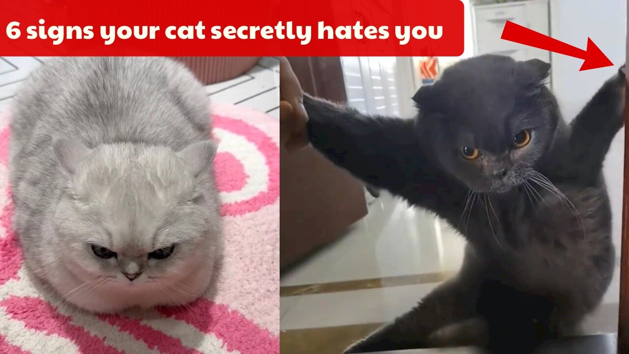 6 signs your cat secretly hates you and how to fix it