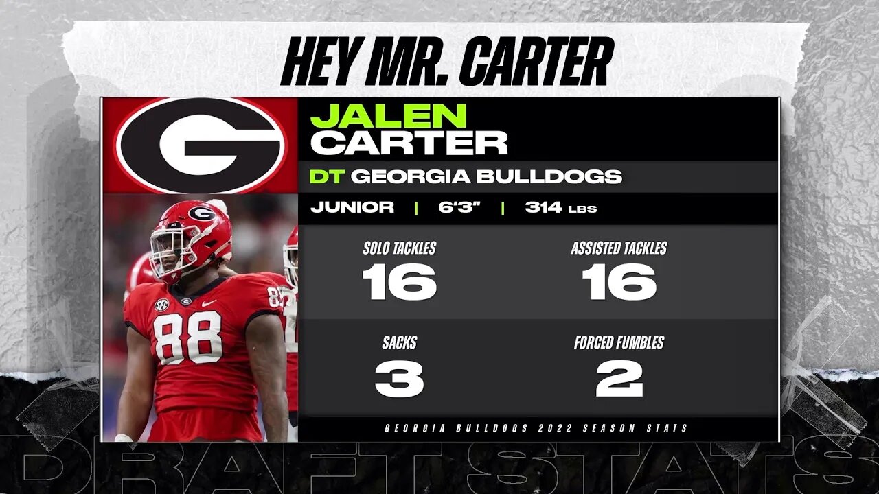 The Eagles Have Done Their Research On Jalen Carter!