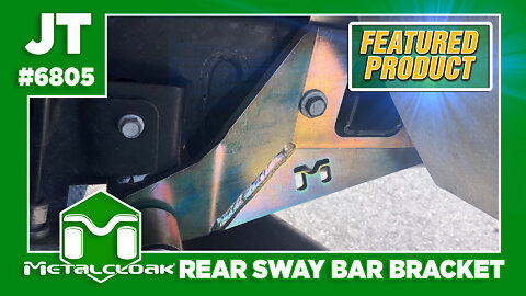 Featured Product: Rear Sway Bar Reinforcement & Repair Bracket for the JT Gladiator