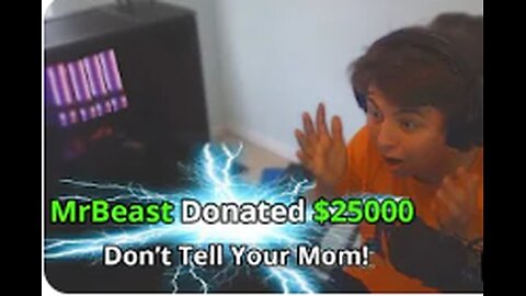 I Donated $25,000 To Random Kids Streaming Fortnite