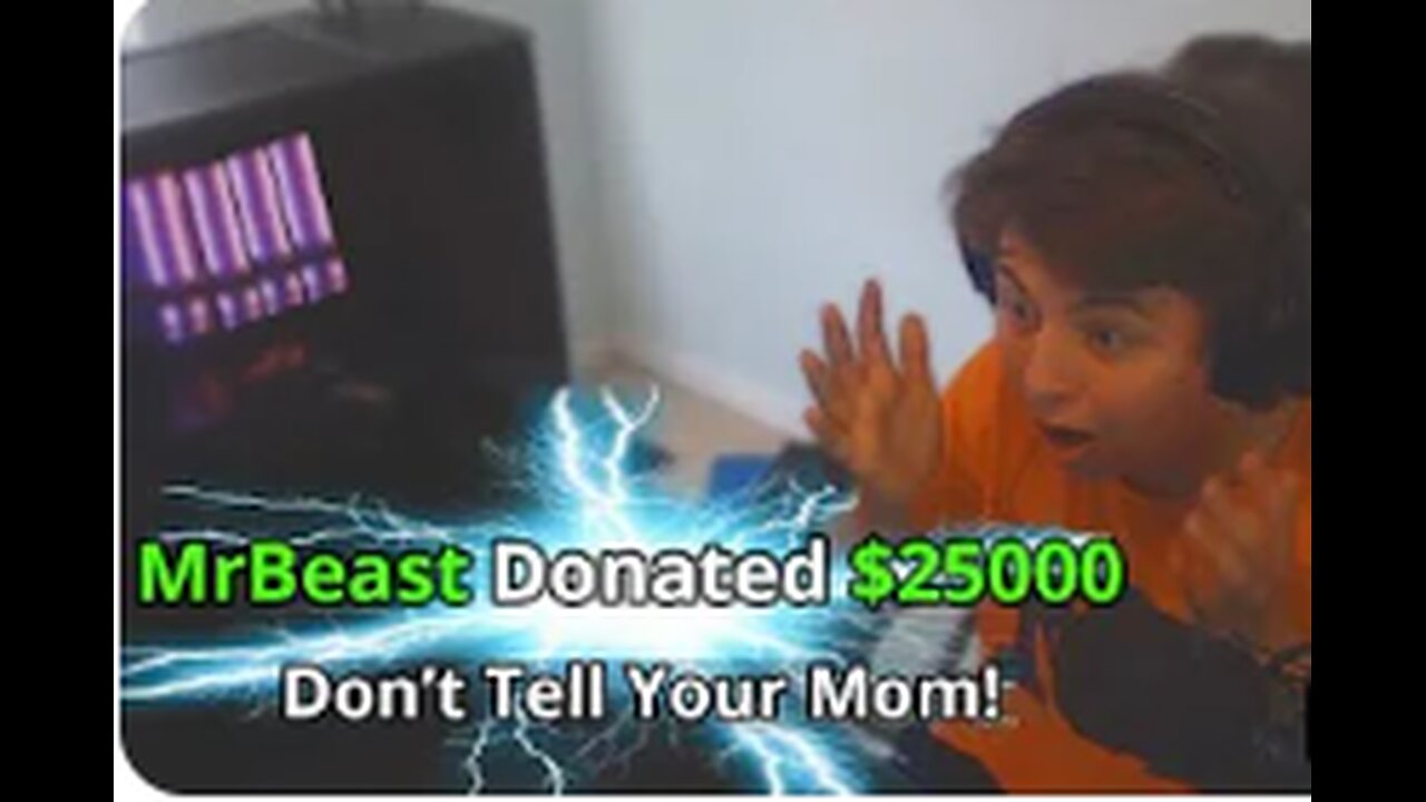 I Donated $25,000 To Random Kids Streaming Fortnite