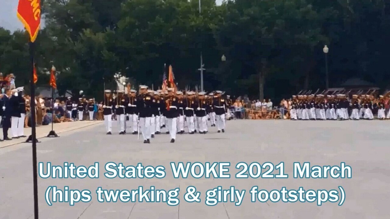 United States WOKE 2021 Military March