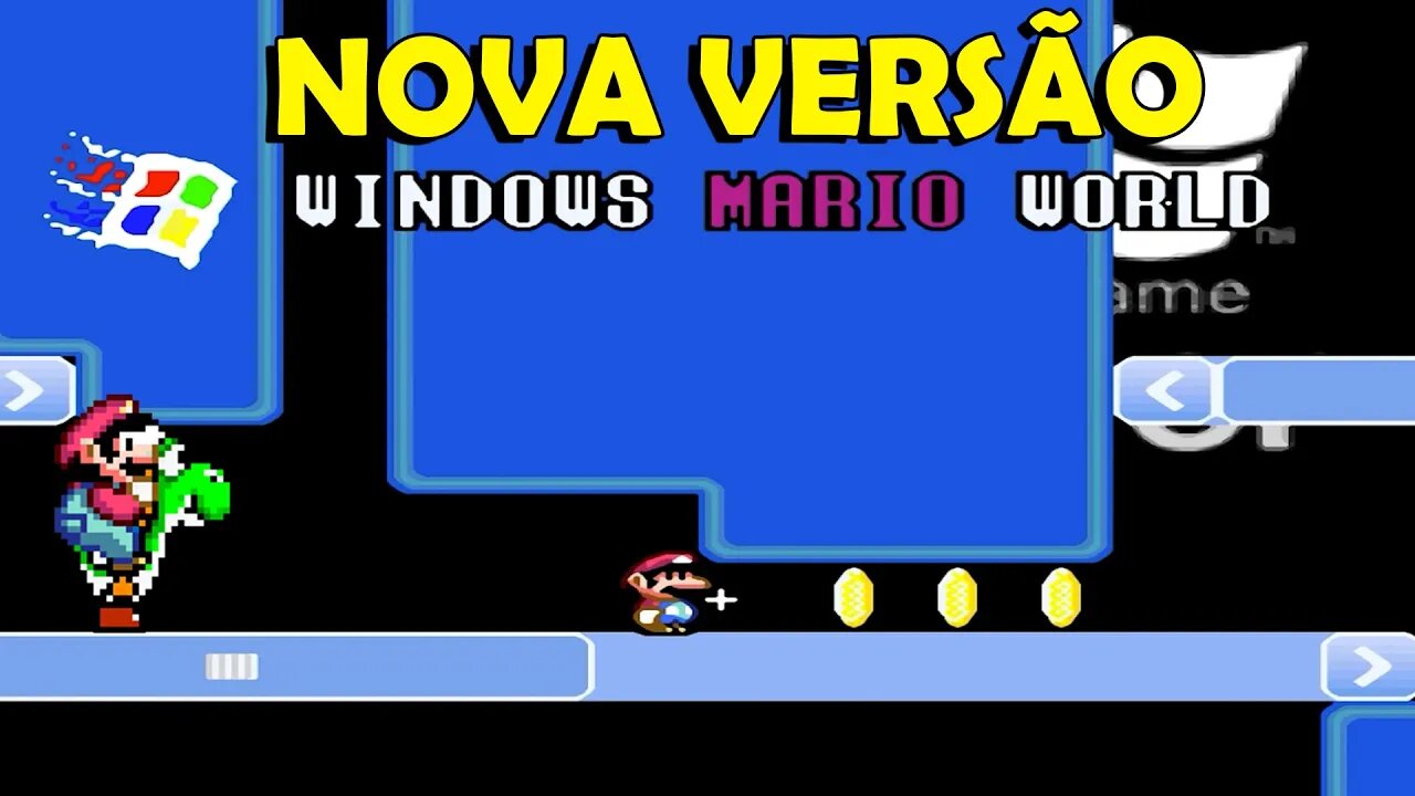 Super Mario World no MUNDO DO WINDOWS NOVA VERSÃO
